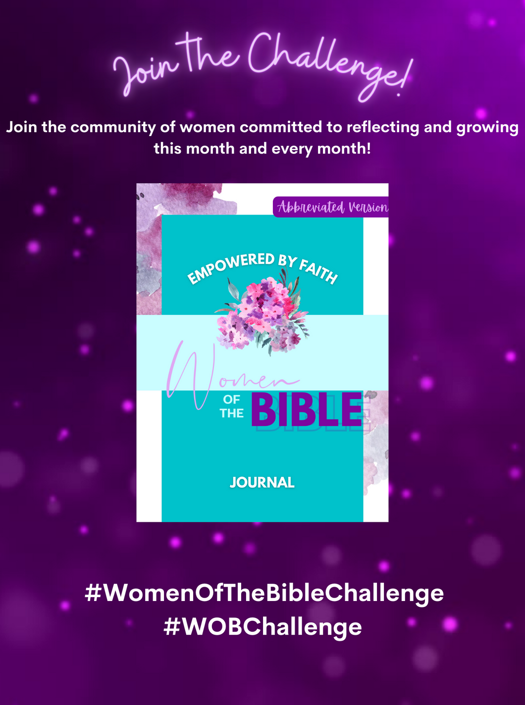 Women of the Bible Journal - Abbreviated Version [Download]