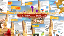 Load image into Gallery viewer, 2024 Passover Play &amp; Learn Bundle with STEM Activities
