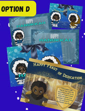 Load and play video in Gallery viewer, Feast of Dedication/Hanukkah Postcards