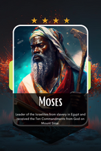 Load image into Gallery viewer, Men of the Bible Collector Cards (Set 1)
