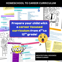 Load image into Gallery viewer, Architectural Designer / Urban Planner Homeschool To Career Curriculum

