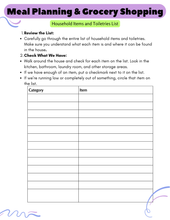 Load image into Gallery viewer, Teamwork Toolkit: Meal Prep and Shopping

