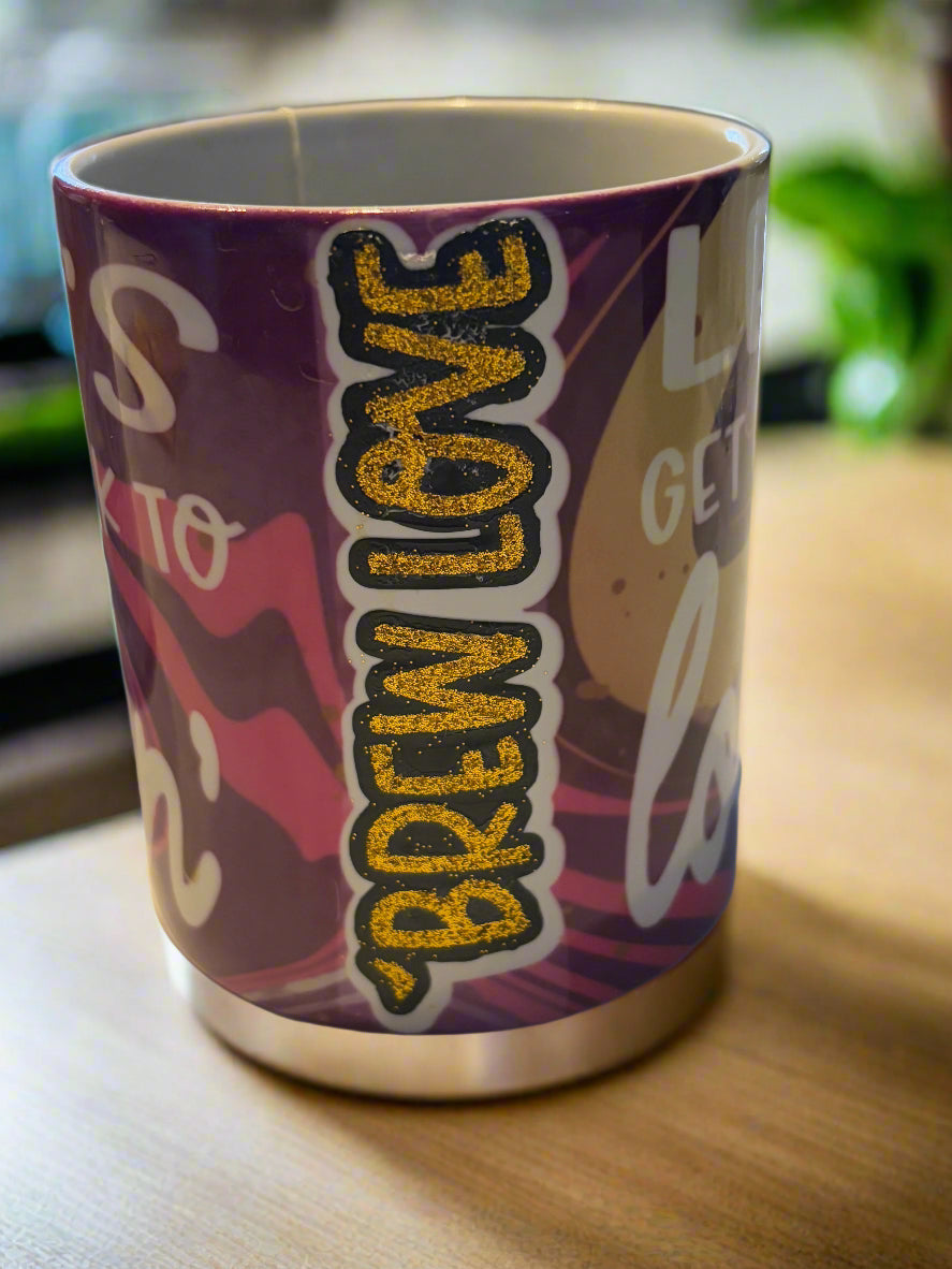 12 oz 'Brew Love Mug